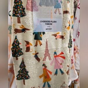European Holiday Blanket-NWT